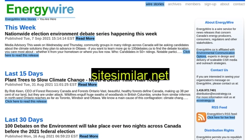energywire.ca alternative sites