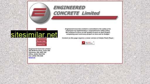 engineeredconcrete.ca alternative sites