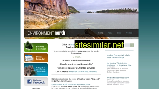 environmentnorth.ca alternative sites