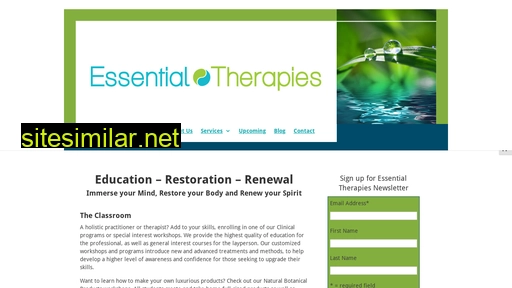 essentialtherapies.ca alternative sites