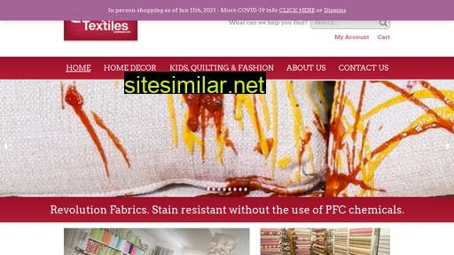 europeantextiles.ca alternative sites
