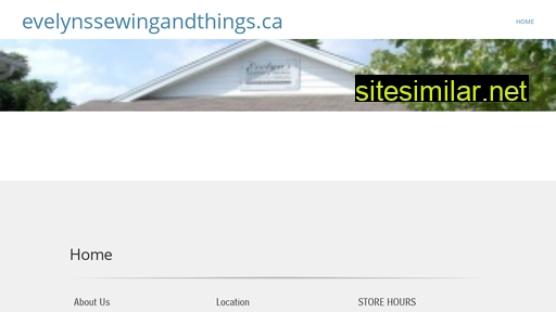 evelynssewingandthings.ca alternative sites