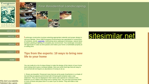 Evergreenenvironments similar sites