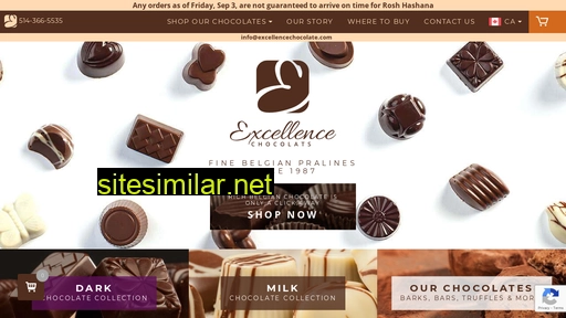 Excellencechocolate similar sites