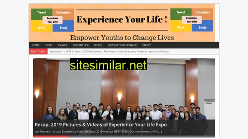 experienceyourlife.ca alternative sites