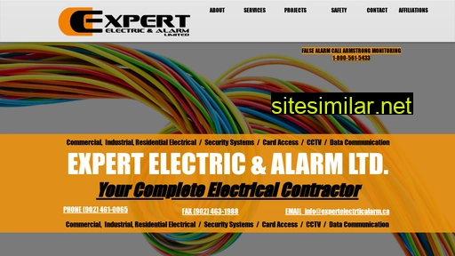 expertelectricalarm.ca alternative sites