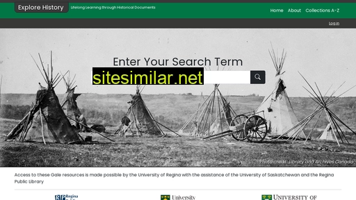explorehistory.ca alternative sites