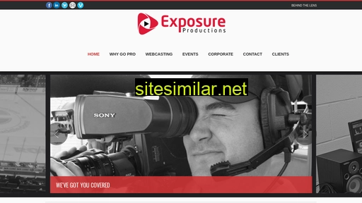 Exposureproductions similar sites