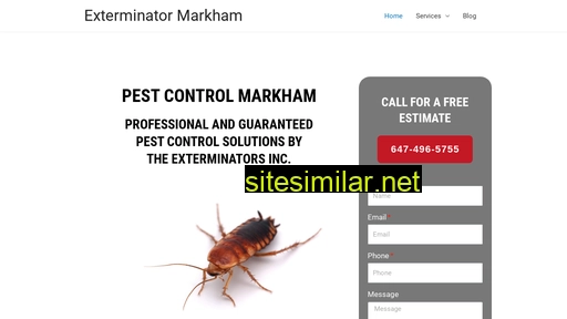 exterminatormarkham.ca alternative sites