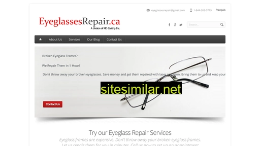 Eyeglassesrepair similar sites