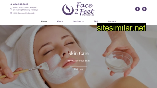 face2feet.ca alternative sites