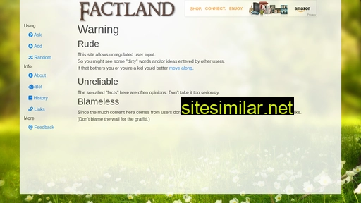 factland.ca alternative sites