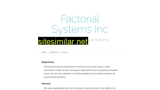 factorialsystems.ca alternative sites