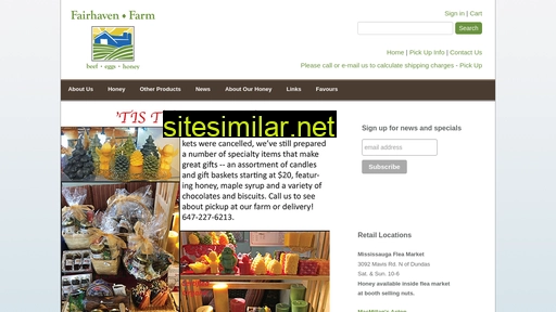 fairhavenfarm.ca alternative sites