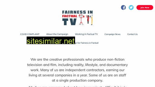 Fairnessinfactualtv similar sites