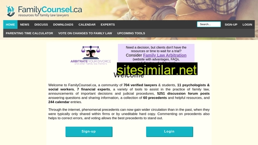 familycounsel.ca alternative sites