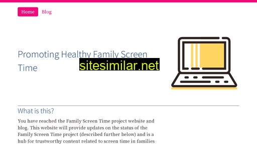familyscreentime.ca alternative sites