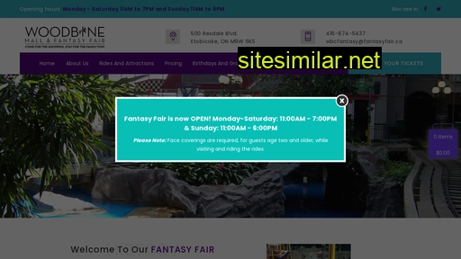 fantasyfair.ca alternative sites