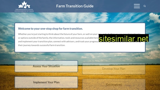 farmtransitionguide.ca alternative sites
