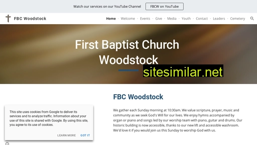 Fbcwoodstock similar sites