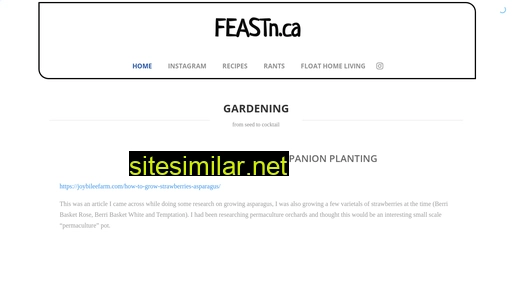 feastn.ca alternative sites