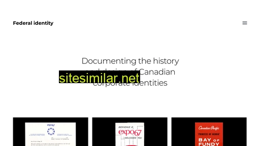 federalidentity.ca alternative sites