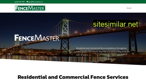 fencemaster.ca alternative sites