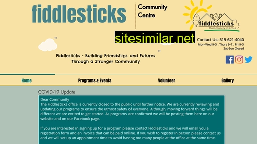 Fiddlesticks similar sites