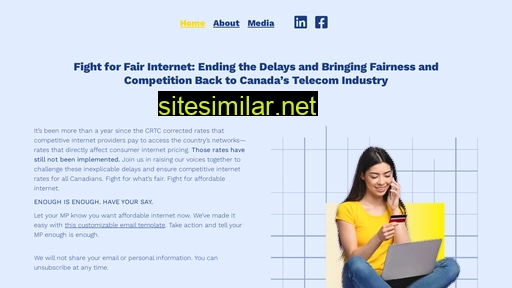 Fightforfairinternet similar sites