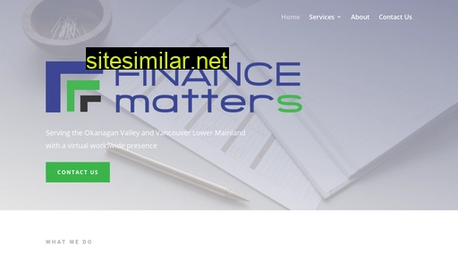financematters.ca alternative sites