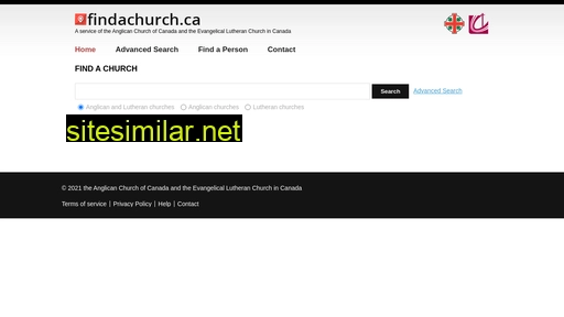 findachurch.ca alternative sites