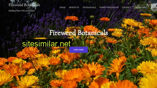 Fireweedbotanicals similar sites