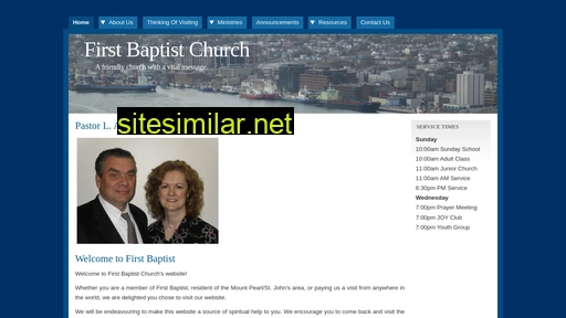 firstbaptist.nl.ca alternative sites