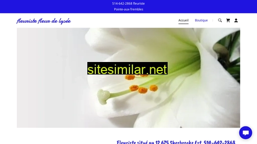 fleuristefleurdelysee.ca alternative sites