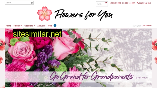 flowersforyousault.ca alternative sites