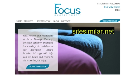 focusmassagetherapy.ca alternative sites