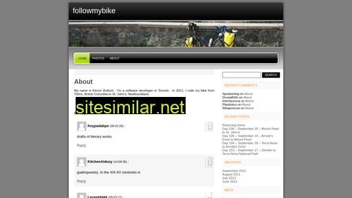 followmybike.ca alternative sites