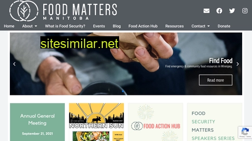 foodmattersmanitoba.ca alternative sites