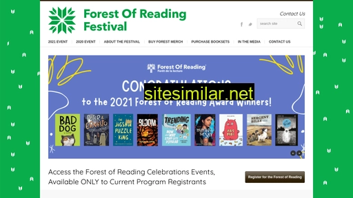 Forestofreadingfestival similar sites