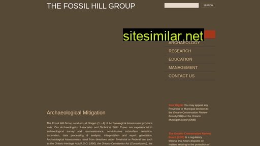 fossilhillgroup.ca alternative sites