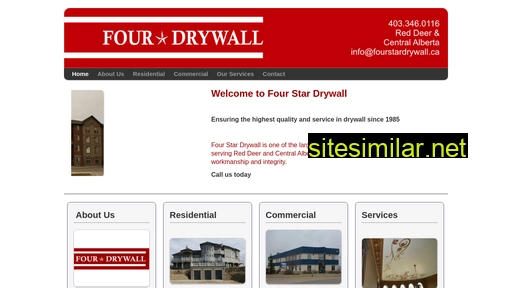 Fourstardrywall similar sites