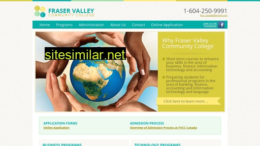 fraservalleycommunitycollege.ca alternative sites