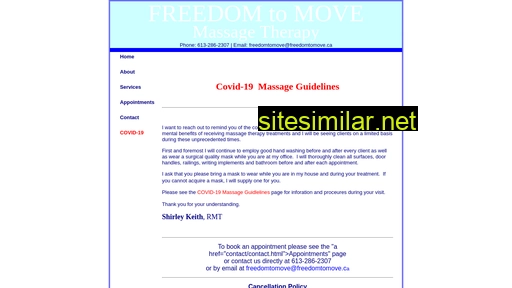 freedomtomove.ca alternative sites