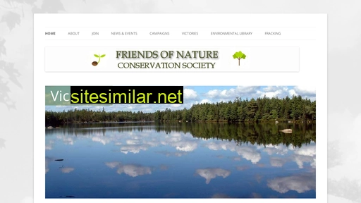 Friends-of-nature similar sites