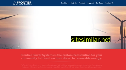 frontierpowersystems.ca alternative sites