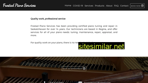 Frostadpianoservices similar sites