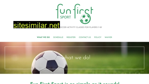 funfirstsport.ca alternative sites
