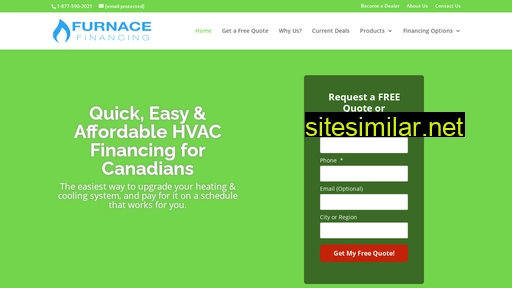 furnacefinancing.ca alternative sites