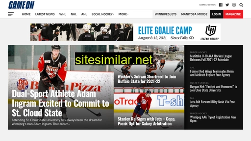 gameonhockey.ca alternative sites