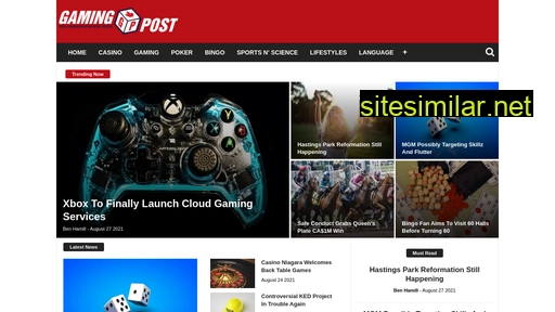 Gamingpost similar sites